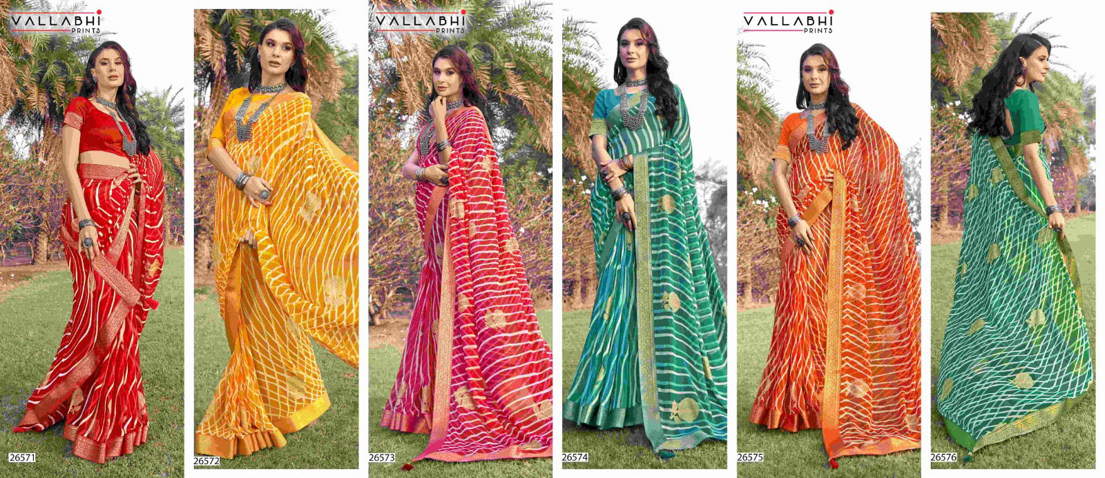 Deepali By Vallabhi Georgette Designer Printed Sarees Wholesale Price In Surat